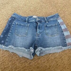 Shyanne American flag shorts